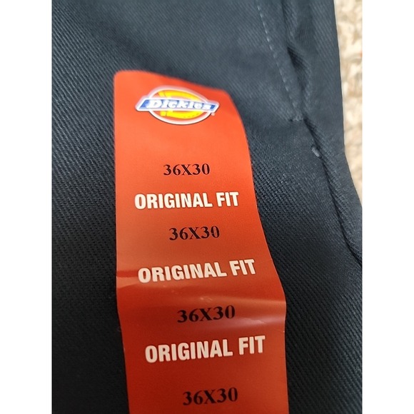 Dickies 874 Flex Work Pants Men's 36x30 Blue Original Fit Actual NWT - Picture 5 of 7